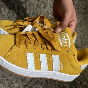 Yellow campus adidas new